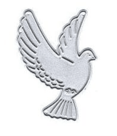 Flying Dove Metal Cutting Die (1 pc) (A020) - Printable Heaven