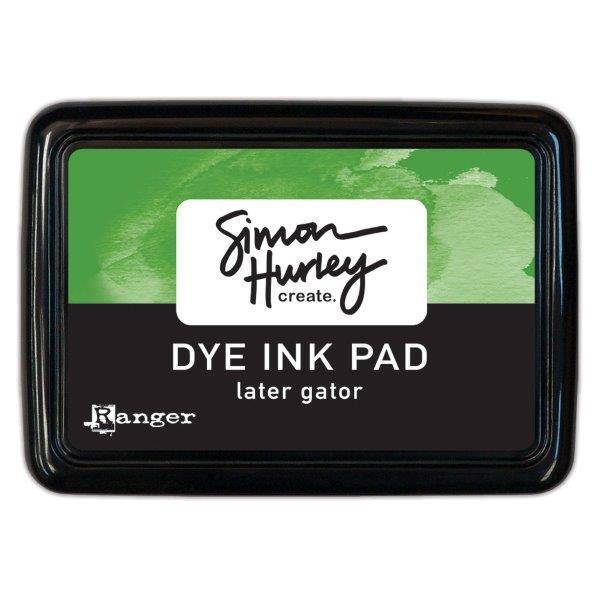 Ranger Simon Hurley create. Dye Ink Pad Lator Gator (HUP67108)