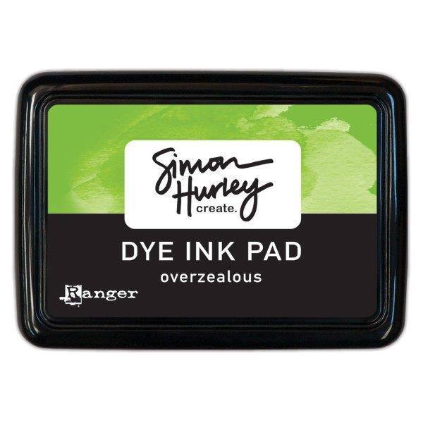 Ranger Simon Hurley create. Dye Ink Pad Overzealous (HUP67122)
