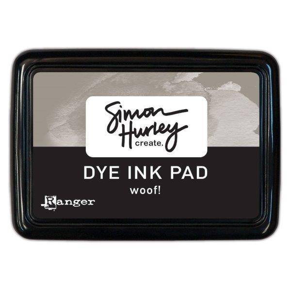 Ranger Simon Hurley create. Dye Ink Pad Woof! (HUP67184)