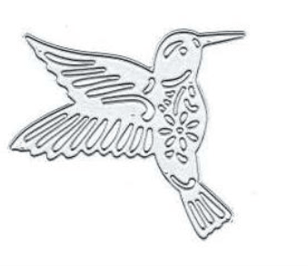 Hummingbird Metal Cutting Die (1 PC) (A116) - Printable Heaven