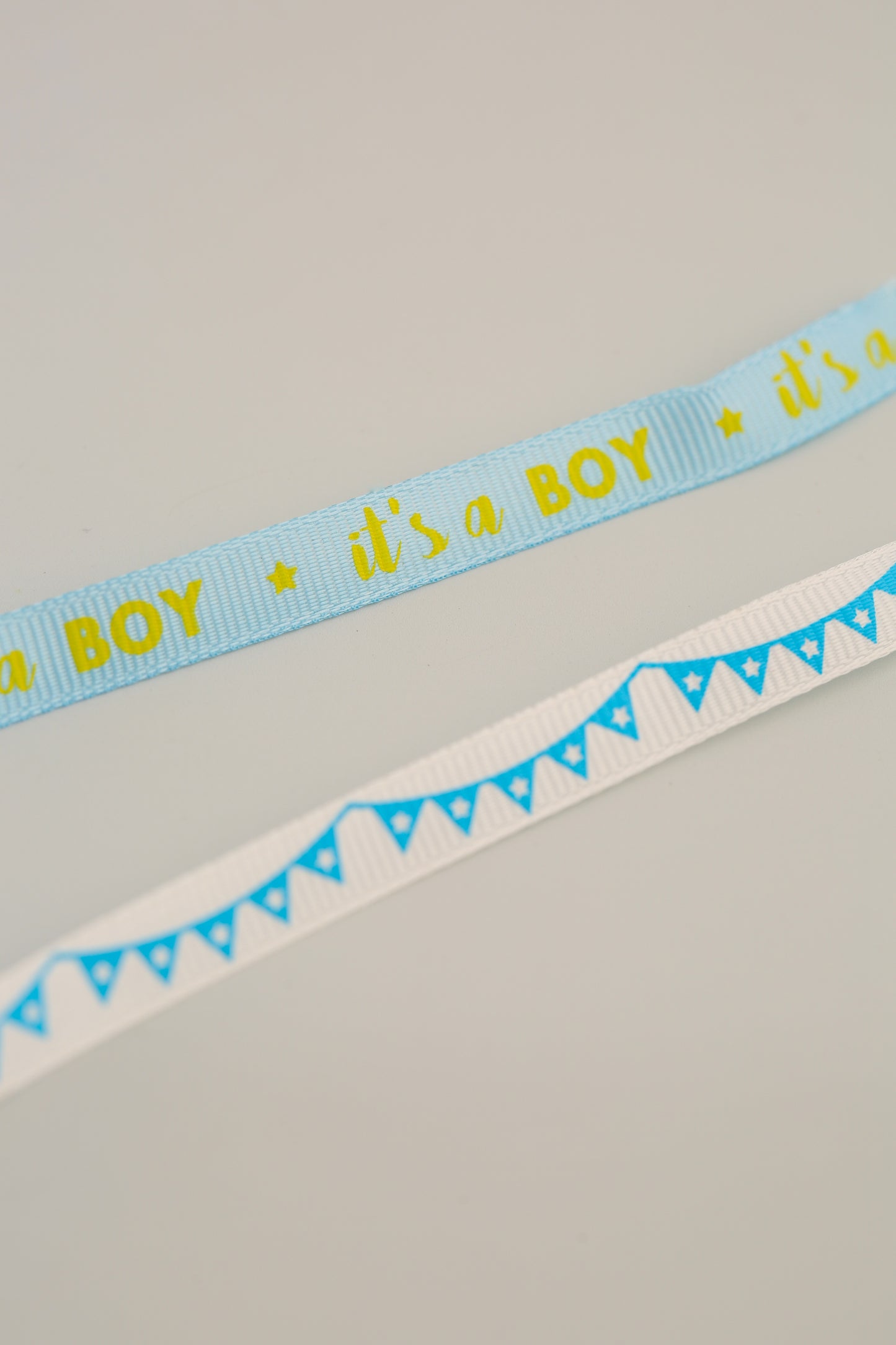 Dovecraft Baby Ribbon - It’s a Boy (2pk)