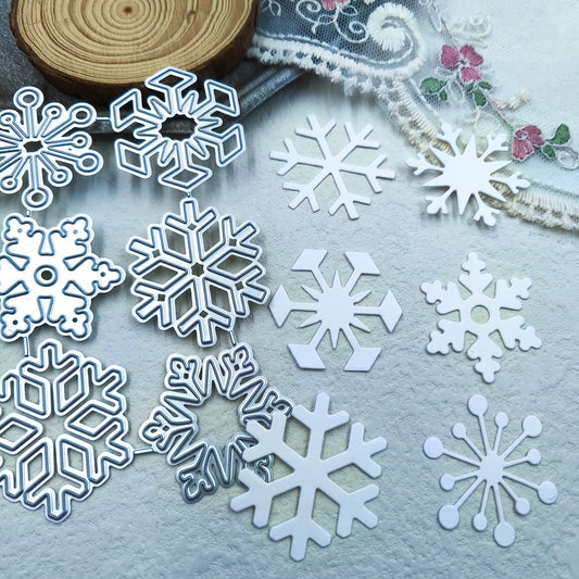 Printable Heaven Large Cutting Die - Snowflakes (6pcs)