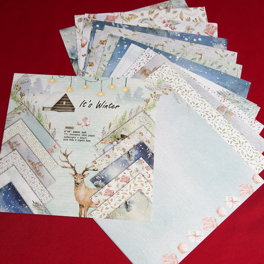 It's Winter 6x6" Paper Pad 24 Sheets