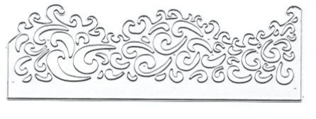 Ornate Filigree Border Cutting Die (1 PC) (B004) - Printable Heaven