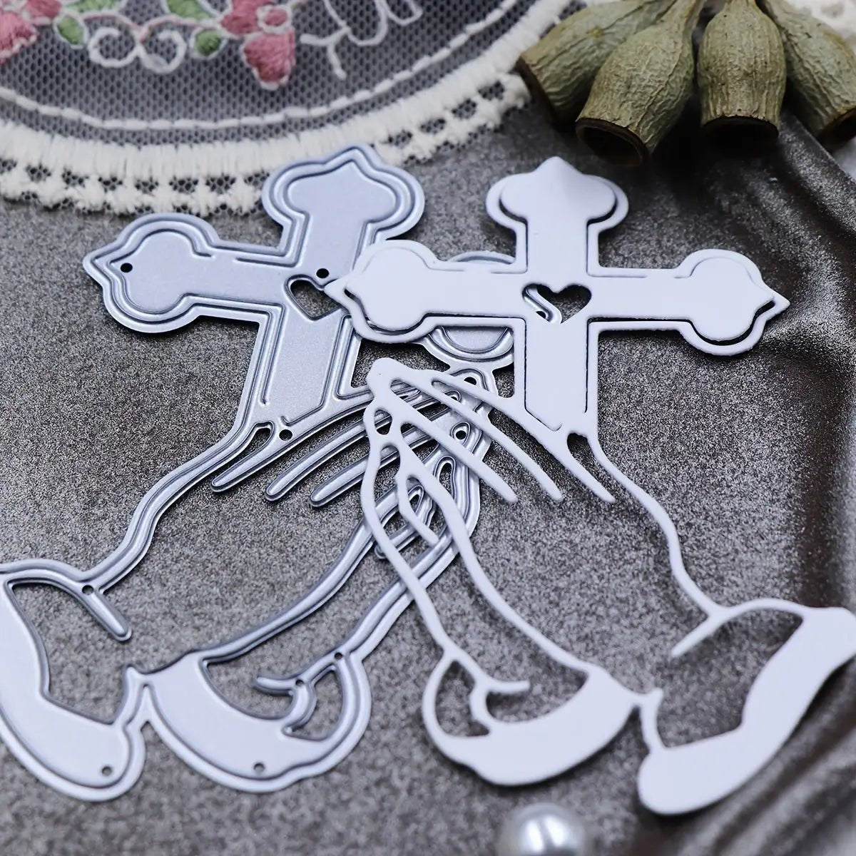 Printable Heaven Cutting Die Praying Hands (P077) - Printable Heaven