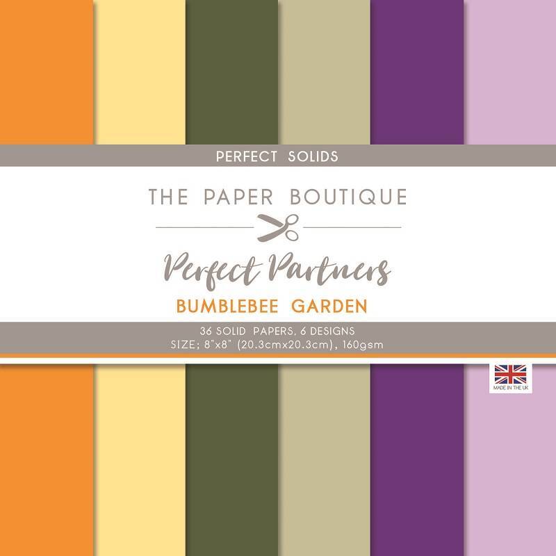 The Paper Boutique Perfect Partners - Bumblebee Garden 8 in x 8 in Colours (PB1626)
