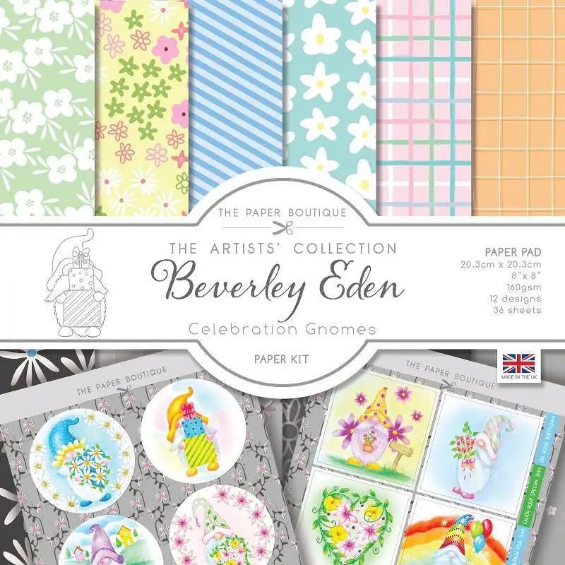 The Paper Boutique Celebration Gnomes Paper Kit (PB1628) - Printable Heaven