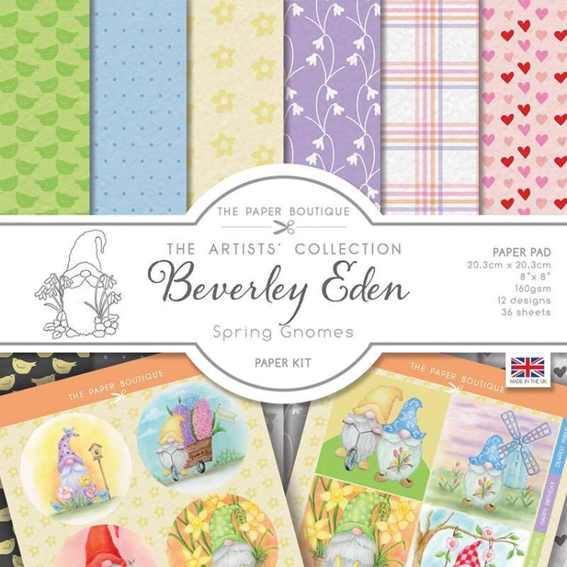 The Paper Boutique Spring Gnomes Paper Kit (PB1798) - Printable Heaven