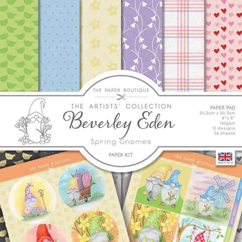 The Paper Boutique Spring Gnomes Paper Kit (PB1798) - Printable Heaven