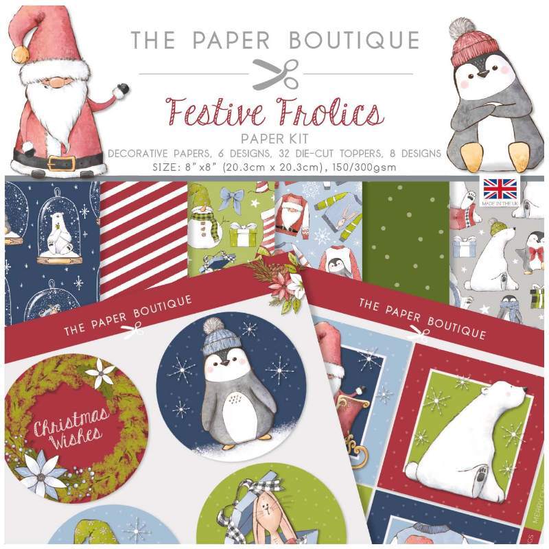 The Paper Boutique Festive Frolics Paper Kit (PB1814)