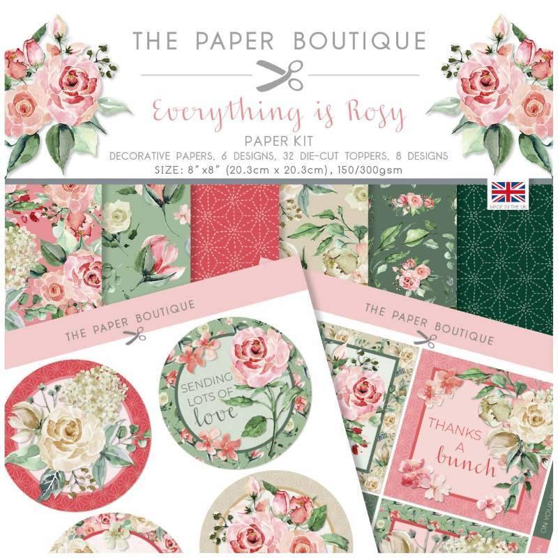 The Paper Boutique Everything is Rosy Paper Kit (PB1885)