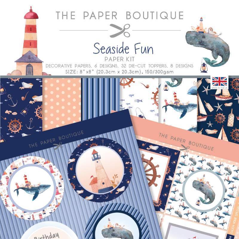 The Paper Boutique Seaside Fun Paper Kit (PB1949) - Printable Heaven