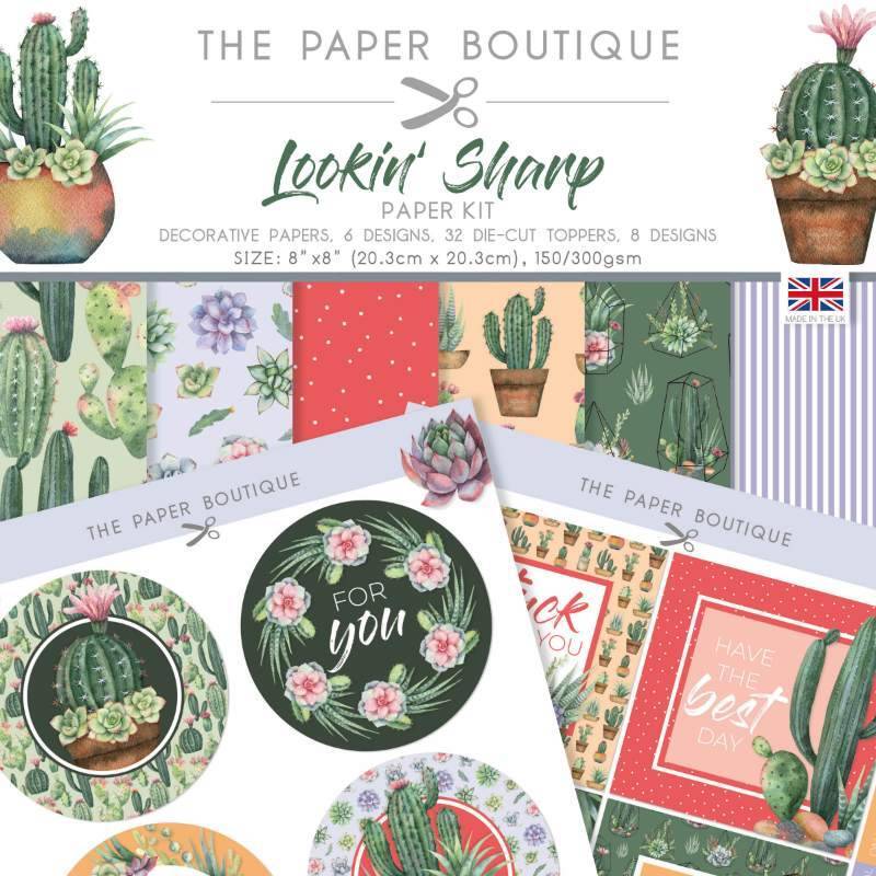 The Paper Boutique Lookin Sharp Paper Kit (PB1975) - Printable Heaven