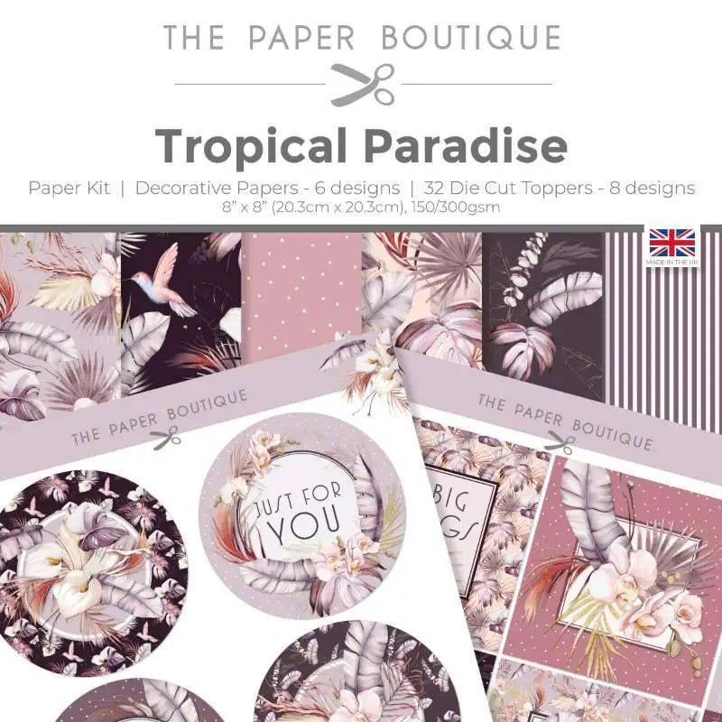 The Paper Boutique Tropical Paradise Paper Kit (PB2025) - Printable Heaven