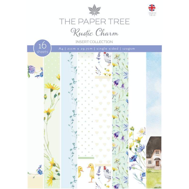 The Paper Tree Rustic Charm A4 Insert Collection (PTC1229)