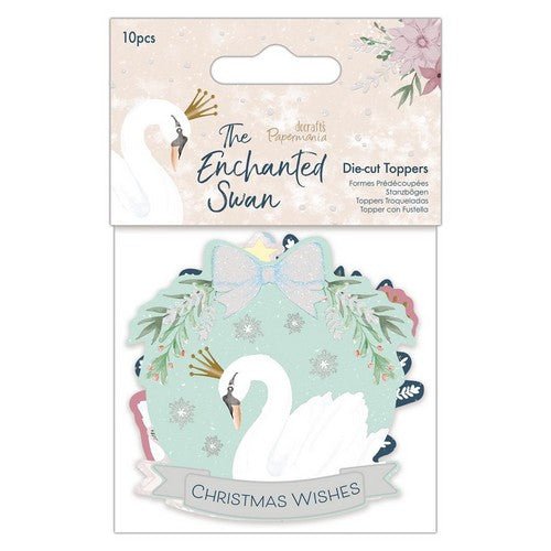 Die - cut Toppers (10pcs) - The Enchanted Swan (PMA 157290) - Printable Heaven