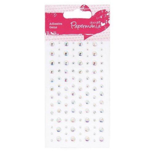 Adhesive Stones (104pcs) - Transparent (PMA 351403) - Printable Heaven