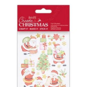Foil Stickers - Create Christmas - Santa's Presents (PMA 828907) - Printable Heaven