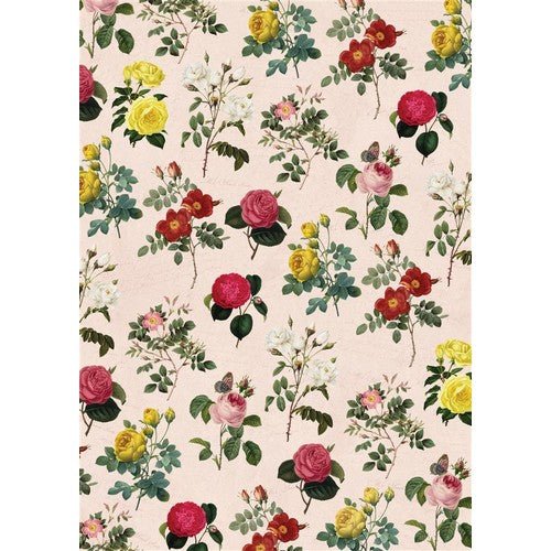A4 Paper Pack (4pk) - Botanicals (PMA DCM 028 ) - Printable Heaven