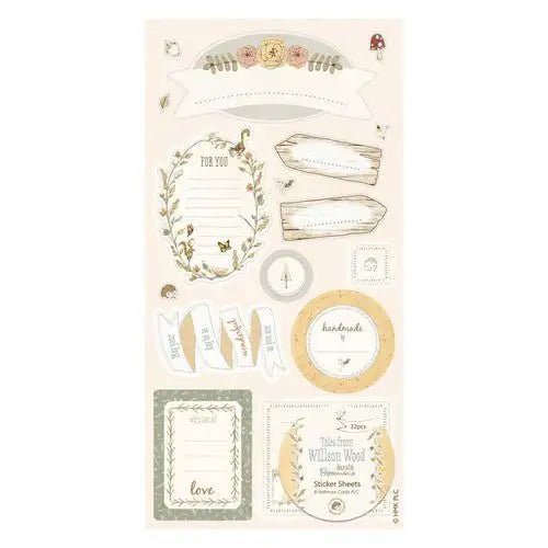 Sticker Sheet - Tales from Willson Wood (PMA DCM 078 ) - Printable Heaven