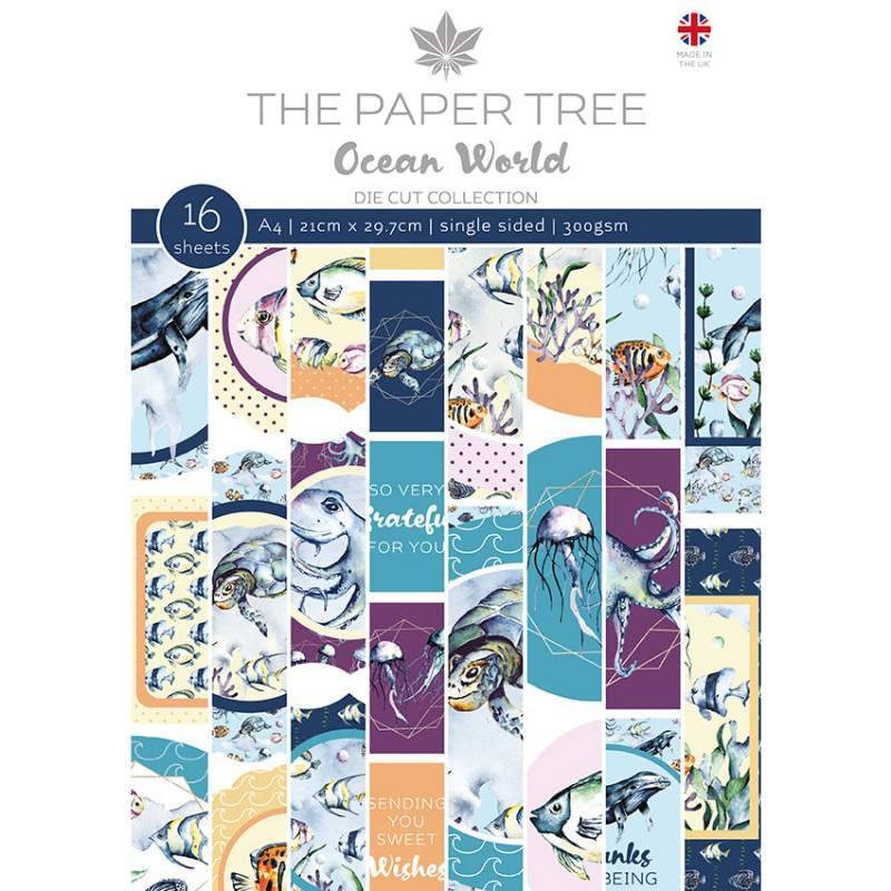 The Paper Tree Ocean World A4 Die Cut Sheets (PTC1210) - Printable Heaven