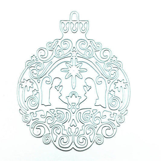 Printable Heaven Large Cutting Die - Intricate Bauble (1pc)