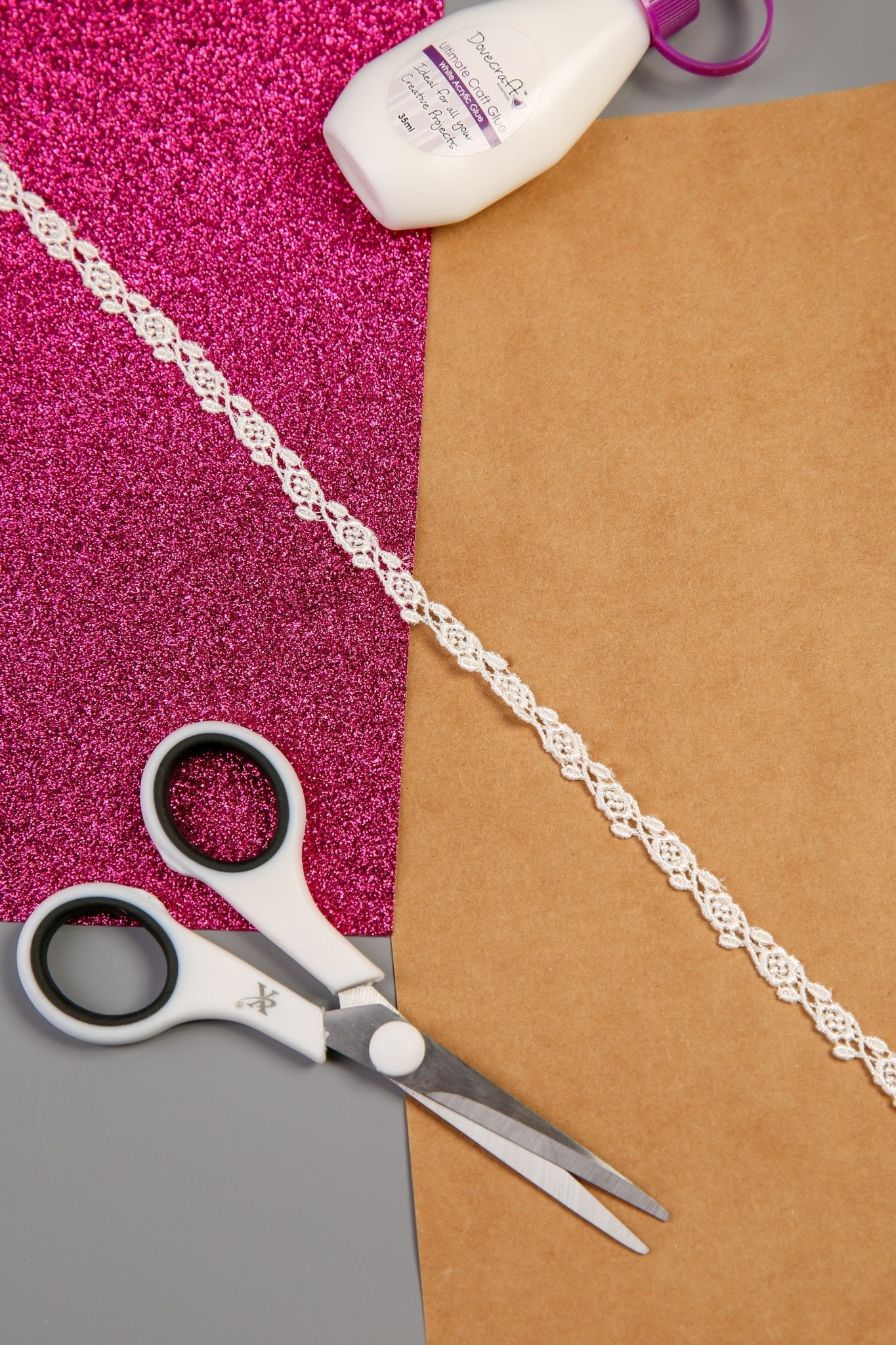 Floral Vine Lace Edging (RT11301 IV) - Printable Heaven