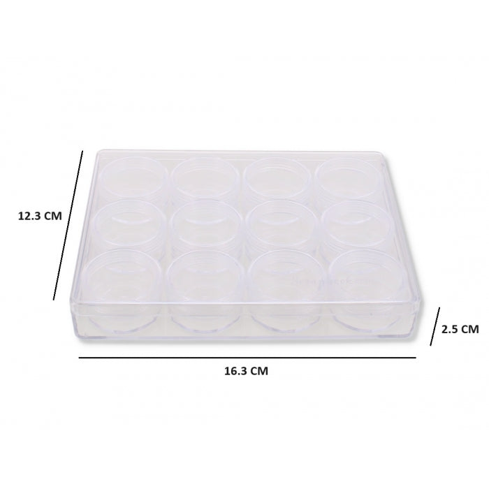 Craft Storage Container 12 Pack with Outer Case (SBC3849)