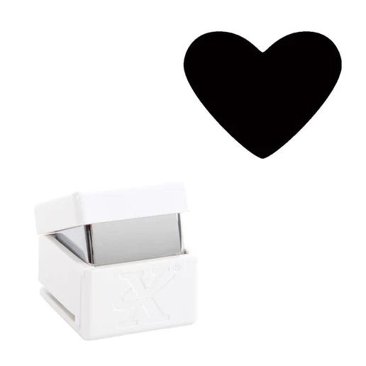 Xcut Small Palm Punch - Traditional Heart (XCU 261603) - Printable Heaven