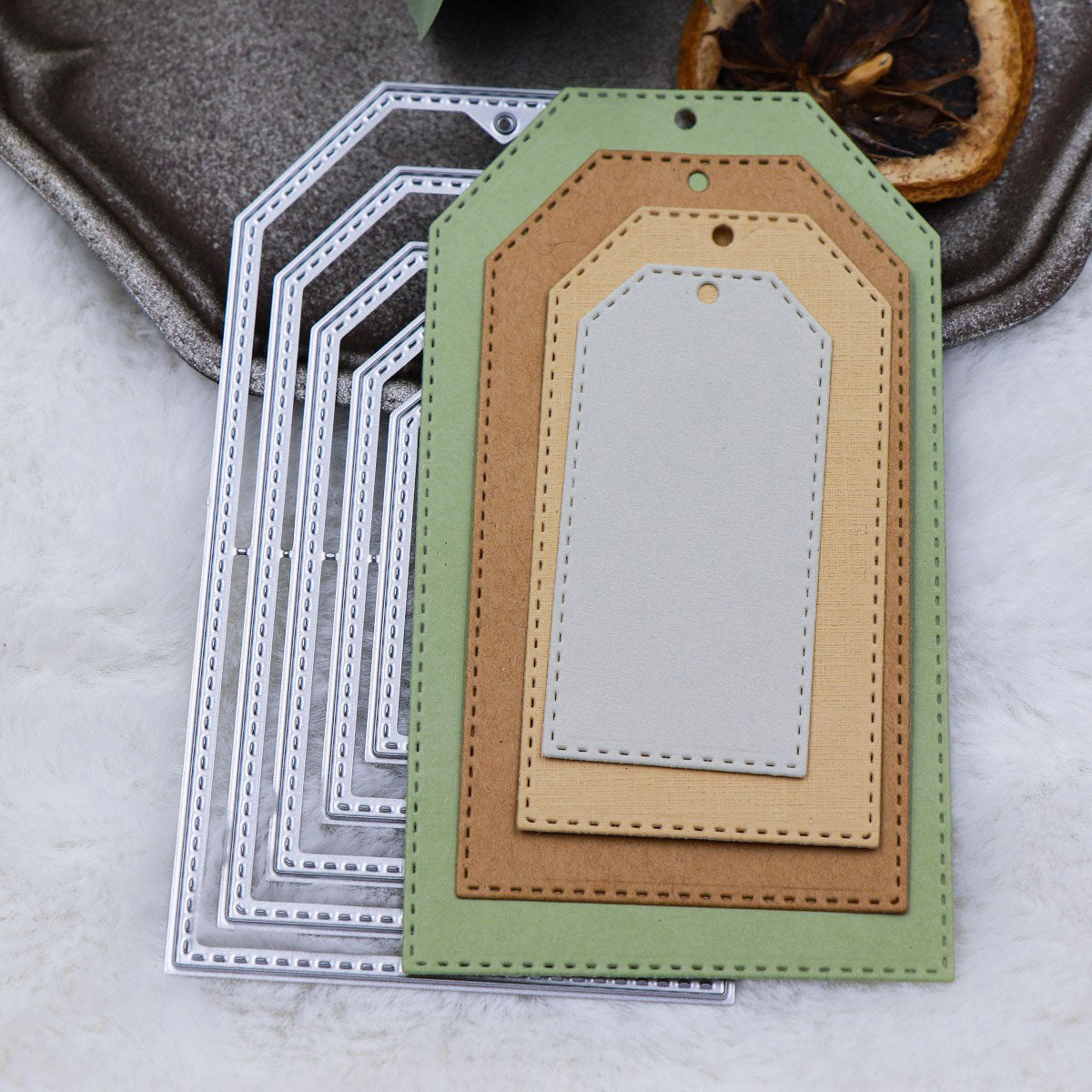 Printable Heaven Cutting Die Gift Tags (5Pcs) (T229)