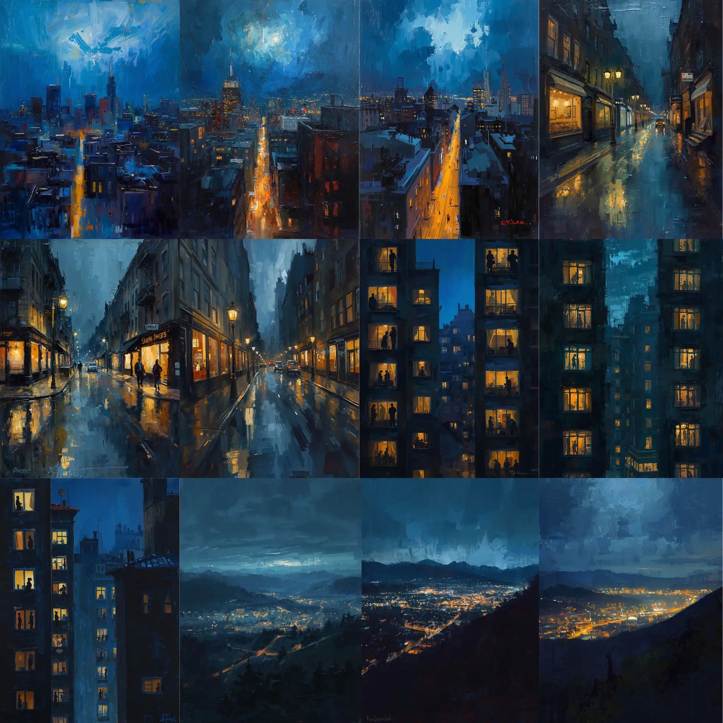 Download - City Life (12 Designs) - Printable Heaven