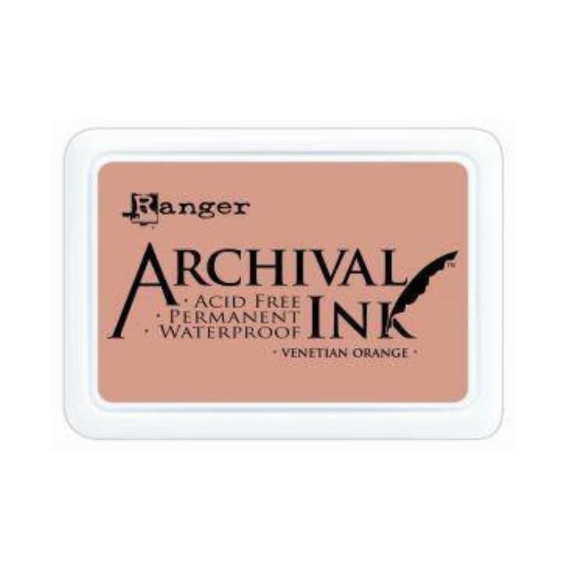 Ranger Archival Ink Pad Venetian Orange (ARCHVENET) - Printable Heaven