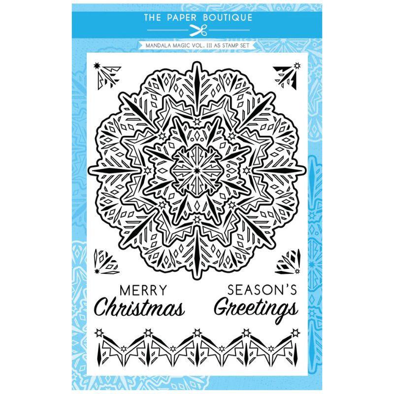 The Paper Boutique Mandala Magic Volume 3 Stamps (8pcs) (PB1940)