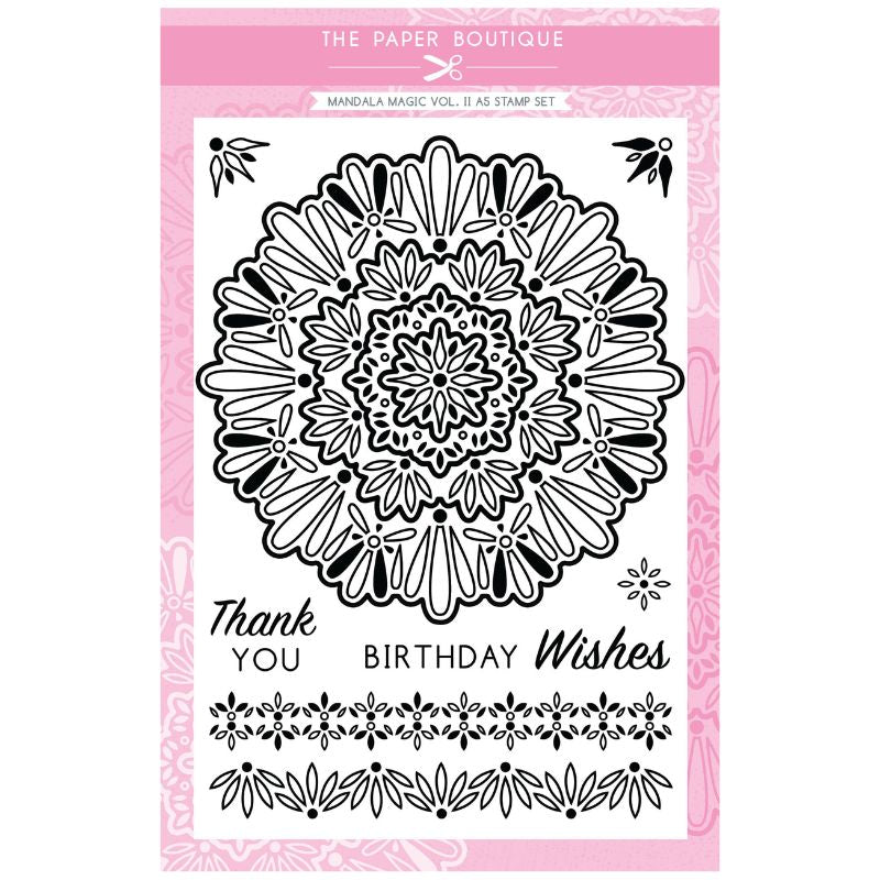 The Paper Boutique Mandala Magic Volume 2 Stamps (9pcs) (PB1941)