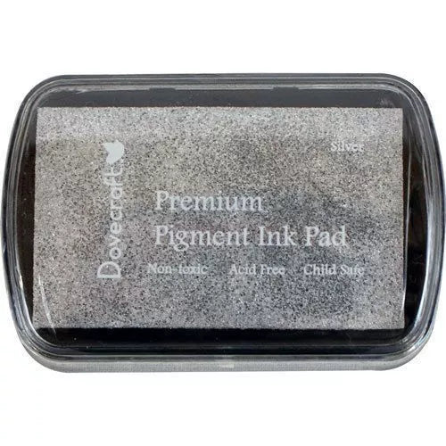 Dovecraft Pigment Ink Pad - Silver (DCIP02)