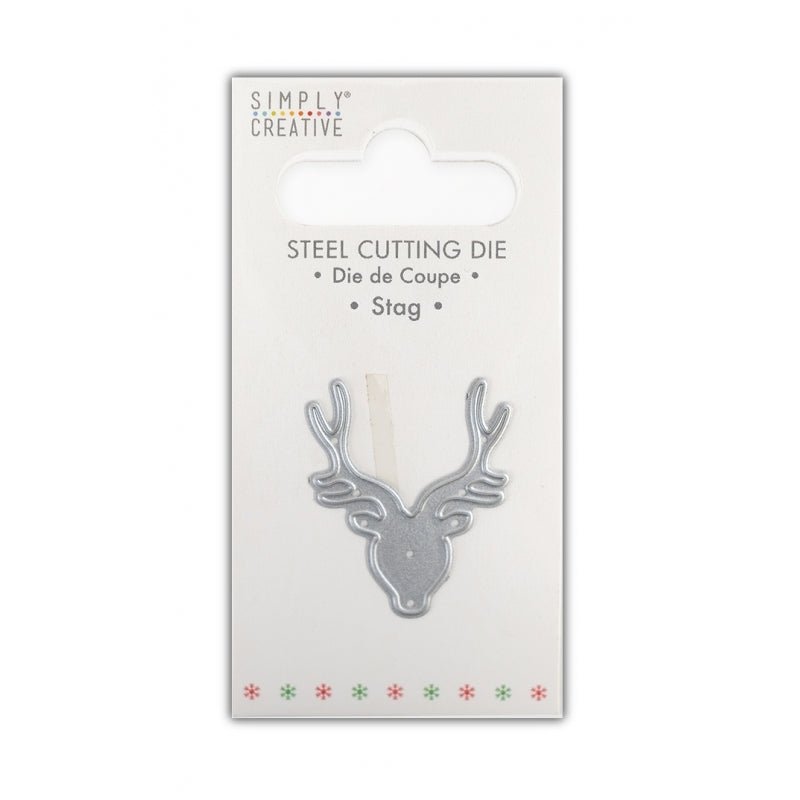 Simply Creative Christmas Mini Die - Stag (SCDIE164X21) - Printable Heaven