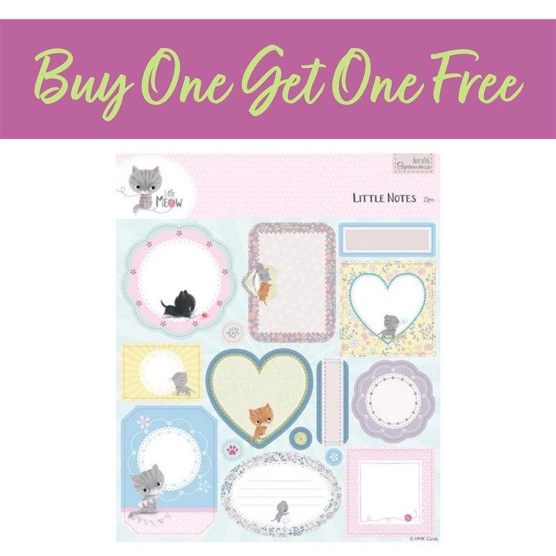 2 FOR 1 OFFER - Little Notes (12pcs) - Little Meow