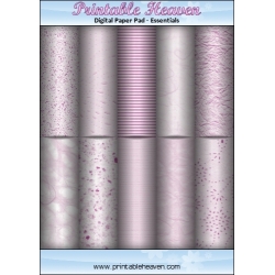 Download - Digital Paper Pad - Paper Effects - Baby Pink