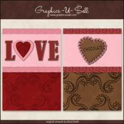 Download - Printable Cards - Love Chocolate