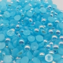 6mm Half-beads - Sky Blue (100 pack)