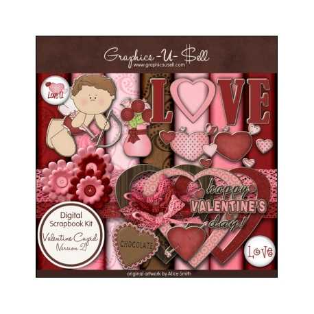 Download - Valentine Cupid 2 Digital Scrap Kit