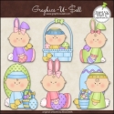 Download - Clip Art - Easter Babies