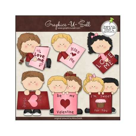 Download - Clip Art - Valentines Cards 1