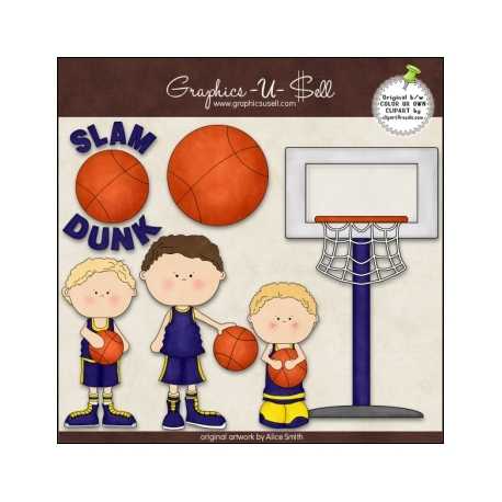 Download - Clip Art - Slam Dunk