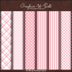 Download - Baby Pink Backing Papers