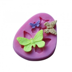 Small Silicone Mould - Butterflies