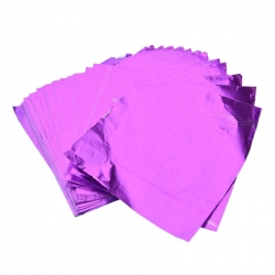 Chocolate Foil - Purple (100pcs)