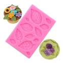 Small Silicone Mould - Leaves