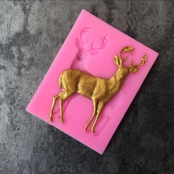 Small Silicone Mould - Reindeer